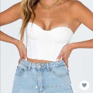 Princess Polly Corset Top. NWOT Sz 6